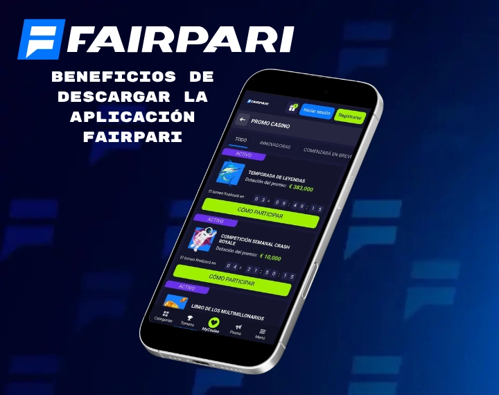 Beneficios de descargar la aplicación Fairpari