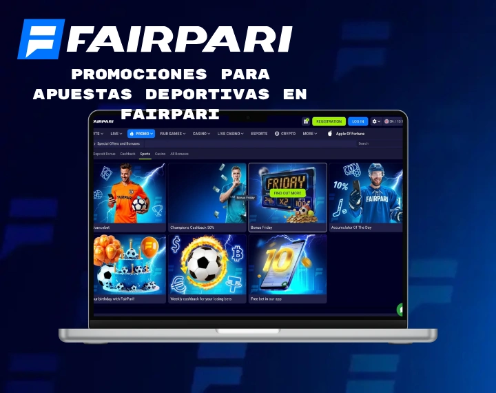 Promociones para apuestas deportivas en Fairpari