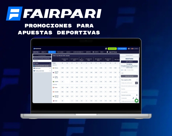 Promociones para apuestas deportivas