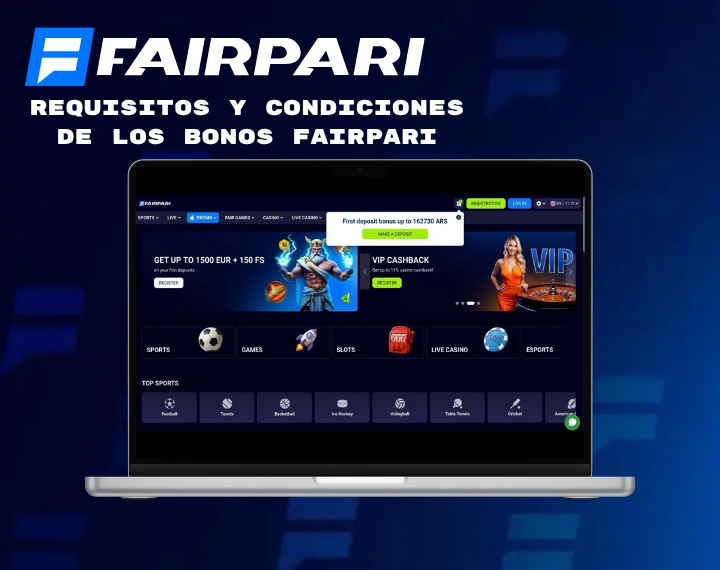 Requisitos y condiciones de los bonos Fairpari